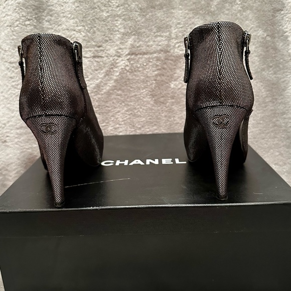 CHANEL Bottines C2635 Anthr 81307/Noir 94305 - Picture 6 of 13